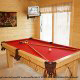 Game Room View of Cabin 855 (Hillside Retreat) at Eagles Ridge Resort at Pigeon Forge, Tennessee.