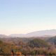 Mountain View from Cabin 857 (A Dream Come True) at Eagles Ridge Resort at Pigeon Forge, Tennessee.