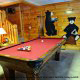 Game Room View of Cabin 857 (A Dream Come True) at Eagles Ridge Resort at Pigeon Forge, Tennessee.
