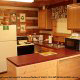 Kitchen View of Cabin 86 (Cuddly Bear) at Eagles Ridge Resort at Pigeon Forge, Tennessee.