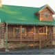 Exterior View of Cabin 863 (Mountain Top) at Eagles Ridge Resort at Pigeon Forge, Tennessee.
