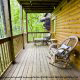 Enjoy nature at it best from your porch in cabin 88 (Mountain Magic), in Pigeon Forge, Tennessee.