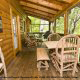 Play a game on your porch in cabin 88 (Mountain Magic), in Pigeon Forge, Tennessee.