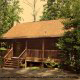 Outside View of Cabin 93 (Pirates Cove) at Eagles Ridge Resort at Pigeon Forge, Tennessee.