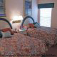 Double bed room at The Star Island Resort in Orlando Florida for a summer family vacation.