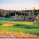 Beautiful Golf Course View at Barefoot Resort In Myrtle Beach, South Carolina.