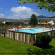 Outdoor Pool View At Best Western Mountain Lodge In Banner Elk, North Carolina.