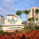 Landscaped Area View of Blue Heron Resort in Orlando, Florida. Our Hotel offers all the conveniences you need for a pleasant New Years vacation.