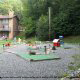 Playground View At Blue Ridge Village In Banner Elk, North Carolina.