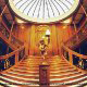 Replica of the grand stairway at the Titanic Museum in Branson, Missouri.