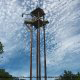100 foot tower at Adventure Ziplines in Branson, Missouri.