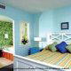 King Size Bedroom View at Calypso Cay Vacation Villas and Resort in Orlando, Florida.