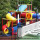 Child playground at the Eagles Ridge Resort make this a fun place for a family vacation.