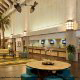 Lobby View at DoubleTree by Hilton Hotel Orlando at SeaWorld in Orlando, Florida.  A pleasant place to read a book or just relax during your Family Spring Break Vacation to Orlando.