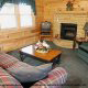 Inside of one of the cabins at Eagles Ridge of Pigeon Forge Tennessee