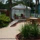 Serene Garden View At Florida Vacation Villas Resort In Orlando, Florida.