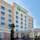 Outside Front View at the Holiday Inn Hotel in Gulfport, near Biloxi, Mississippi. Our trusted name is a guarantee for your best Christmas Vacation ever.