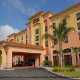 Main Entrance View At Hampton Inn & Suites In Orlando / Kissimmee, Florida.