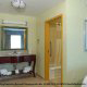 Hotel Bathroom View At Hampton Inn & Suites In Orlando / Kissimmee, Florida.
