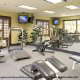Fitness Center View of Hampton Vilano Inn in St. Augustine, Florida.