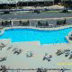 Bird Eye Outdoor Pool View at the Harrah's Grand Casino Hotel in Biloxi, Mississippi. Play with your kids in the pool during your Summer Family Vacation Getaway.