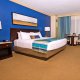 Harrahs Grand Casino Resort and Spa king room blue