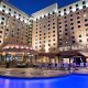 Harrahs Grand Casino Resort and Spa pool area night