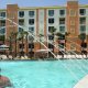 Holiday Inn Resort pool fountains