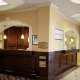 Holiday Inn Express Riverview in Charleston front desk