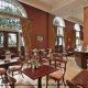 Dining Area View At Inn At Ellis Square In Savannah, GA.