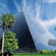 Exterior View Of Luxor Hotel And Casino In Las Vegas, NV.