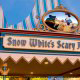Snow Whites Scary Adventures attraction in Disneys Magic Kingdom Vacation in Orlando Florida.