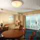 Dining and living room view of a one bedroom suite at The Best Western Carolinian in Myrtle Beach