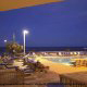 Night time view of the pool at  the Hilton in Myrtle Beach - 5 days and 4 nights at incredible prices.