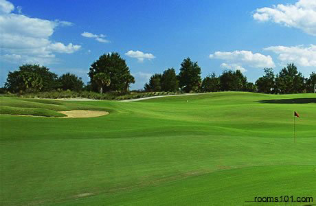 Enjoy the Golf Course at Mystic Dunes Resort & Golf Club in Orlando, Florida.