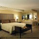 New York, New York offers guests 500 sq. ft. spa suite rooms with jacuzzi tub and king size bed.