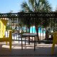 Pool View from Your Balcony at the Ocean View Vacation Villas in Biloxi, Mississippi. Watch your children swimming during your Summer Family Vacation.