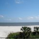Beach View by the Ocean View Vacation Villas in Biloxi, Mississippi.