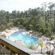Disney 4th of July Package Deal.  View from above of the enormous pool at the Palisades Resort in Orlando, Florida.