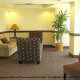 Lobby sitting area, vacation getaway deal at the Palisades Resort in Orlando, Florida.