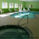 Pool And Hot Tub View At Peach Tree Inn And Suites In Savannah, GA. 