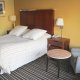 The Days Inn Motel queen bed