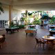 Patio With Pool Tables At Ramada Gateway Hotel in Orlando/Kissimmee, Florida.