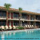 Outdoor Pool View At Ramada Gateway Hotel in Orlando/Kissimmee, Florida.