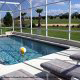 Outdoor Screened Pool View at Regal Palms Resort & Spa in Orlando, Florida (just minutes away from all the major attractions). Cheap Vacation Packages now available at Rooms101.com.