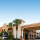 Main Entrance View at the Best Western Spanish Quarter Inn in St. Augustine, Florida.