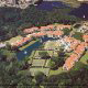 Aerial view of the incredible Island that the Star Island Resort and Club in Orlando Florida is located on.