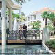 Beautifully landscaped grounds makes the Star Island Resort and Club in Orlando Florida an attraction all in itself.