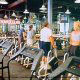 Guests enjoy the over sized fitness room at the Star Island Resort and Club in Orlando Florida with modern equipment to keep guests fit.