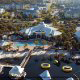 Panoramic View at Summer Bay Resort in Orlando, Florida.